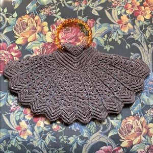 Handmade Vintage Crochet Purse